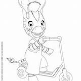 Zou Zebra Coloring Pages Little Da Characters Cute Colorare Hellokids Tv Kids La Festa Di Printables Favorite Poc Feste Disegni sketch template