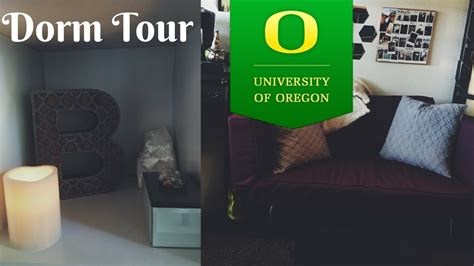 University Of Oregon Dorm Tour Earl Hall Youtube