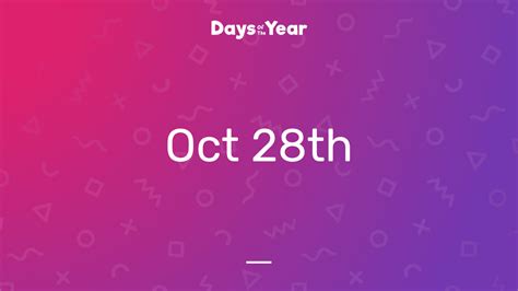 october  days   year