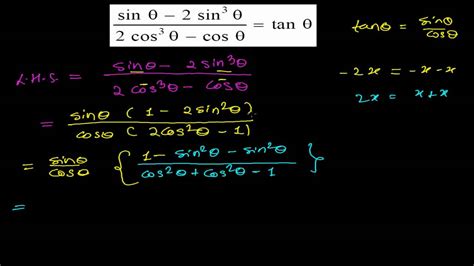 How To Solve Trigonometry Identity Proving Problems Trig Math Youtube