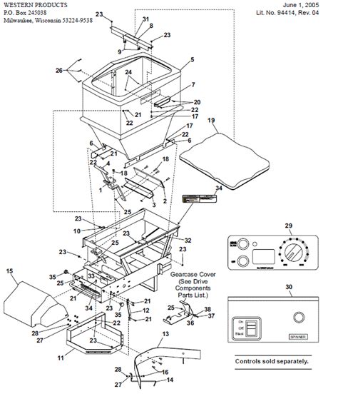 western  salt spreader wiring diagram sample wiring diagram sample