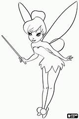 Coloring Pages Tinker Bell Tinkerbell Drawing Princess Printable Disney Kids Choose Board Sheets sketch template