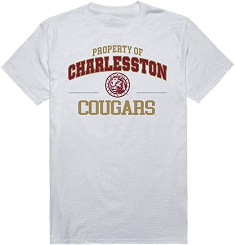 college of charleston cougars ncaa property tee t shirt