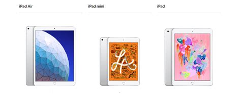 ipad air  ipad mini  specs features  pricing comparison   details  wanted