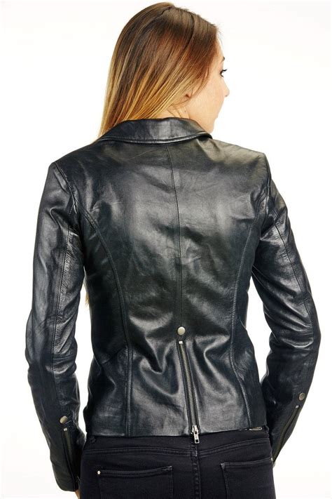 ladies sexy carolina leather jacket [option2] fadcloset