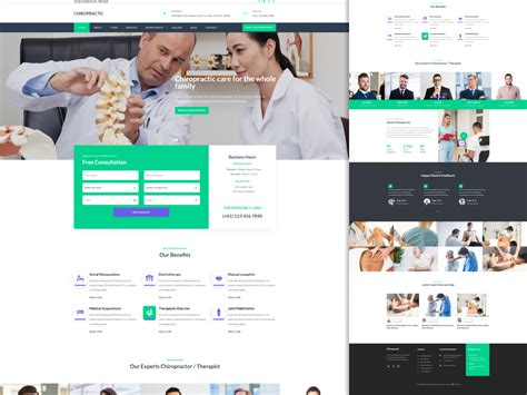 amazing  medical website templates  html  css