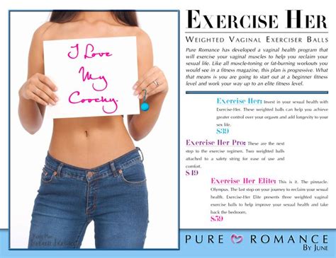 pure romance has developed a vaginal health program that will exercise your vaginal muscles to