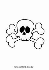 Totenkopf Piraten Malvorlagen Ausdrucken Ausmalbild Kostenlos Pirat Piratenschiff Schablone Lustiger Besuchen Schablonen sketch template