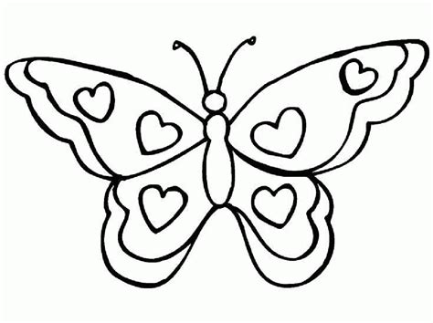 printable butterfly coloring pages