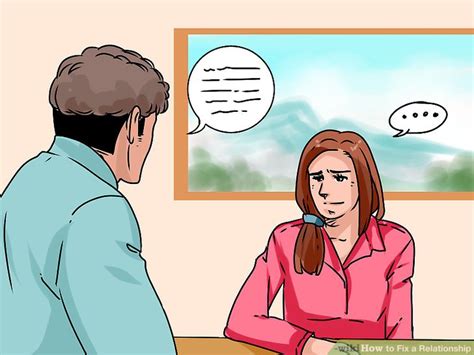 how to fix a relationship with pictures wikihow