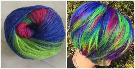 magical mermaid hair inspired  yarn knithacker