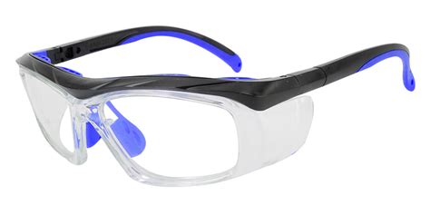 Plano Prescription Safety Glasses Blue Rx Safety Goggles Ansi Z87 1