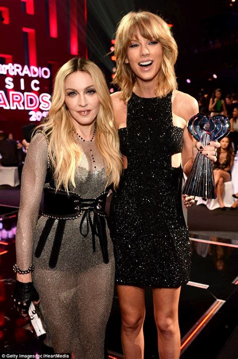 Taylor Swift Can T Conceal Her Excitement As Madonna Presents Her With