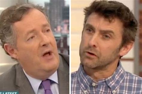 Piers Morgan Slams Gmb Guest In Fiery Debate Youre A Hypocrite