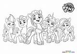 Pony Gang sketch template