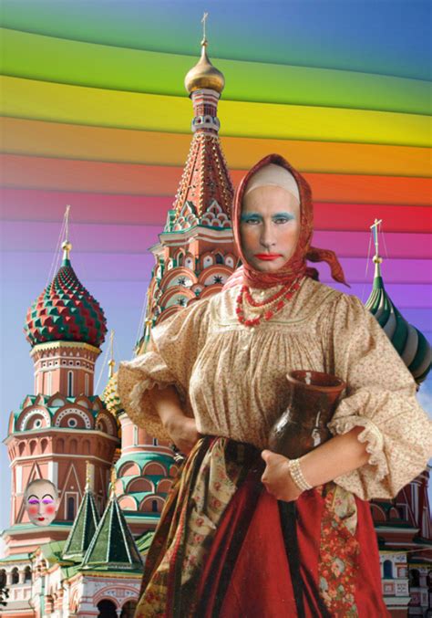 Since Putin Hates Lgbtq Community People Have Started Photoshopping