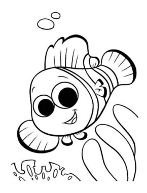 fish archives coloring page book