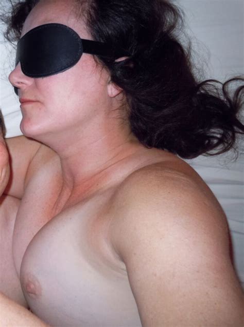 mature brunette wife big tits stockings blindfolded hotel room free hardcore