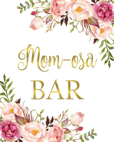 printable mom osa bar sign printable templates