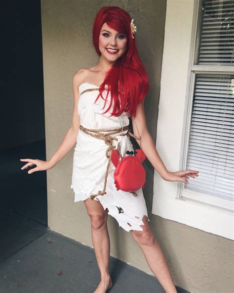 my ariel on human legs costume made a huge splash at the halloween