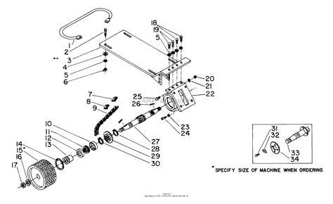 bunton bobcat ryan dv dv   hd sod cutter parts diagram  engine mount