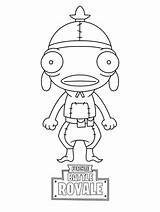 Fortnite Coloring Pages Print Color Skin Printable Fishstick Chibi Kids Boys Cartoon Colouring Peely Game Season Sheets Drawing Easy Drawings sketch template