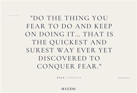 quotes  fear success