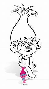 Trolls Cutout Poppy Standee Standup Starstills Cutouts Minnie sketch template