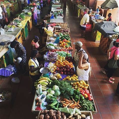 Cheapside Market In Bridgetown Where You Get Local Fruits