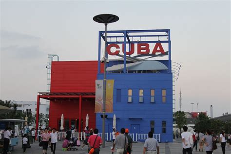 cuba pavilion shanghai expo  worlds fair complete  flickr
