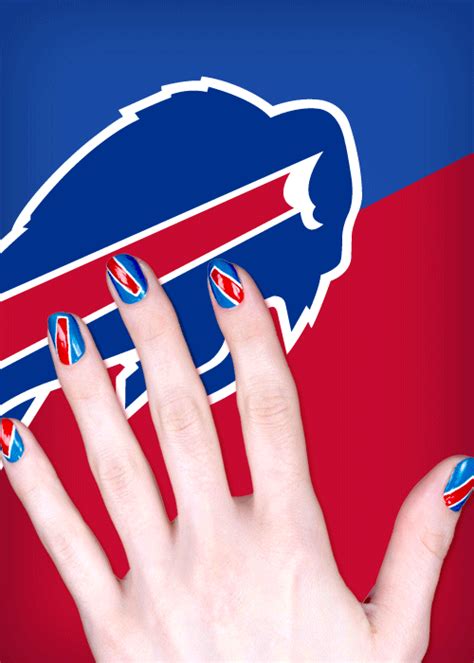 covergirl buffalo bills nails football nails football nail designs