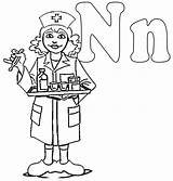 Nurse Coloring Kids Pages Drawing Colouring Color Clipart School Cliparts Print Male Nurses Printable Nursing Getdrawings Library Activity Drawings Popular sketch template