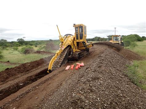 trenching estate construction