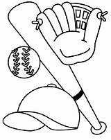 Baseball Coloring Pages Team Getcolorings Color sketch template