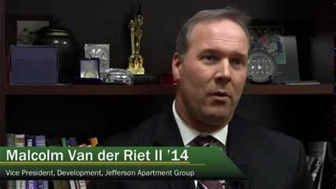 student perspective malcolm van der riet ii george mason masters  real estate development