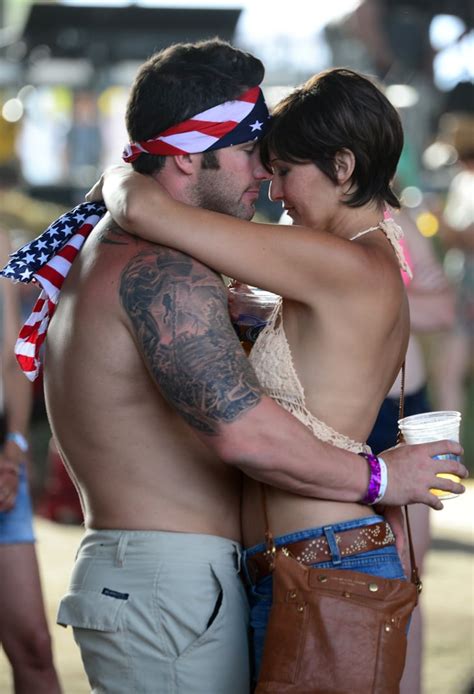 A Couple Danced Together At The 2014 Stagecoach Music