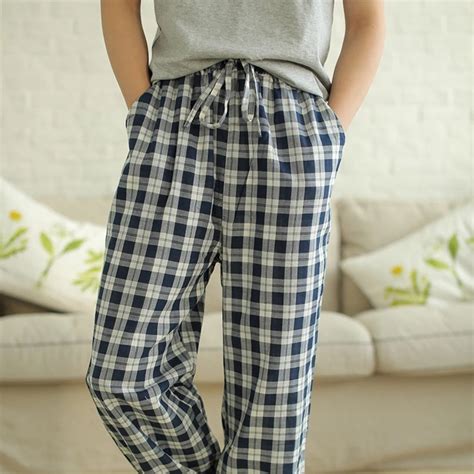 wholesale men s plus size bottoms fleece plaid pockets pajama pants