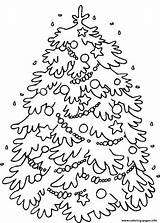 Coloring Tree Christmas Pages Fir Printable Children Kids Color Stromcek Vianocny Kresleny Holiday Season Sketch Vianočná Výzdoba Vianočný Gif Stromček sketch template