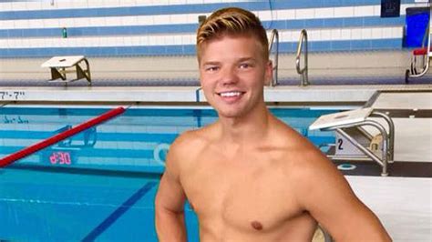 gay college swimmer competing  estonia  world university games