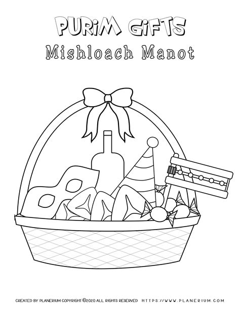 simchas purim pages coloring pages