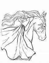 Coloring Horse Pages Adults Horses Mustang Detailed Realistic Cowboy Printable Head Print Girls Drawing Adult Getcolorings Beautiful Boots Foal Mare sketch template