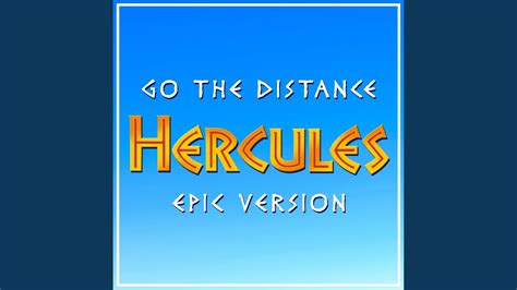 go the distance from hercules youtube