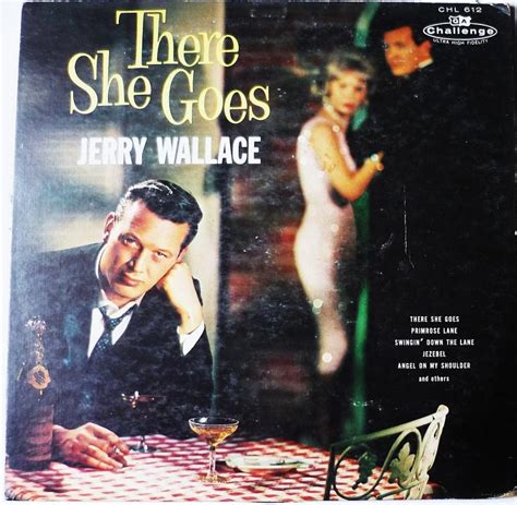 there she goes lp by jerry wallace rare