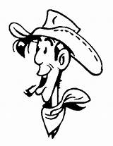Lucky Luke Coloring Pages Happy Supercoloring Drawing Popular sketch template