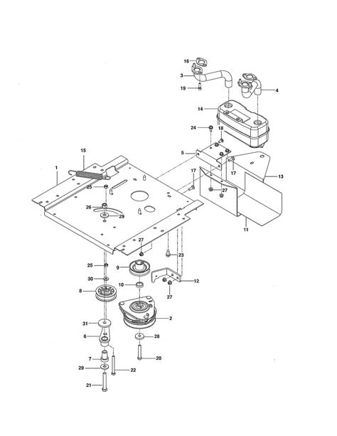 husqvarna  parts diagram complete visual guide  repair  maintain  mower
