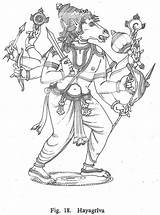 Coloring Vishnu Lord Pages Hindu God Hayagriva Drawing Trending Days Last Indian sketch template