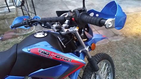 tao motor tbr warmed  idling  rev youtube