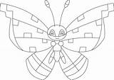 Coloring Vivillon Pages Tundra Pattern Lineart Deviantart Pokemon Color Printable Drawing Print Categories sketch template