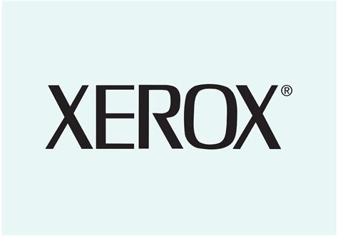 xerox logo graphics  vector art  vecteezy