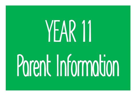 year  parent information garstang community academy